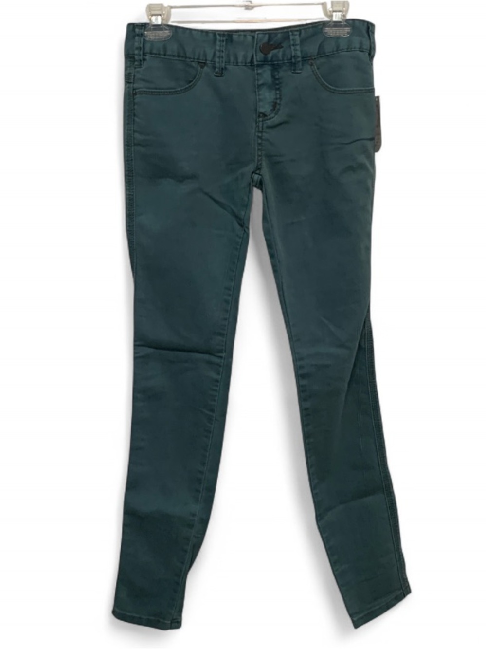 NWT Free People Teal Green Low Rise Skinny Jeans